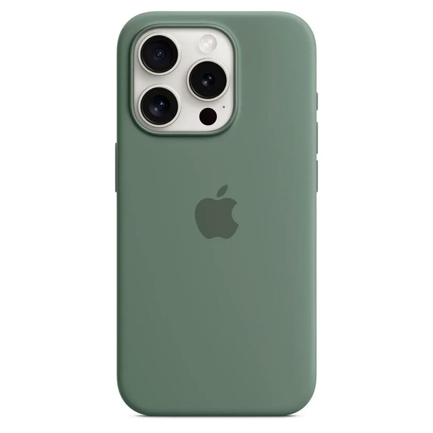 Apple Silicone MagSafe для Apple iPhone 15 pro Cypress