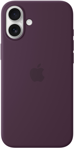 Apple Silicone MagSafe для Apple iPhone 16 Plum