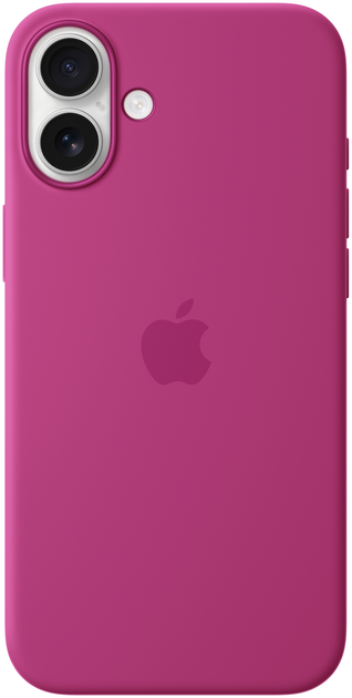 Apple Silicone MagSafe для Apple iPhone 16 Fuchsia