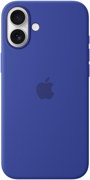 Apple Silicone MagSafe для Apple iPhone 16 Plus Ultramarine