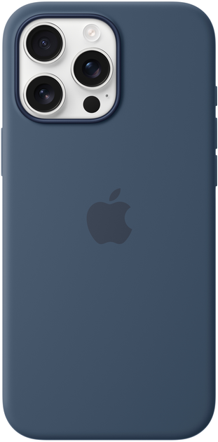 Apple Silicone MagSafe для Apple iPhone 16 Pro Max Denim