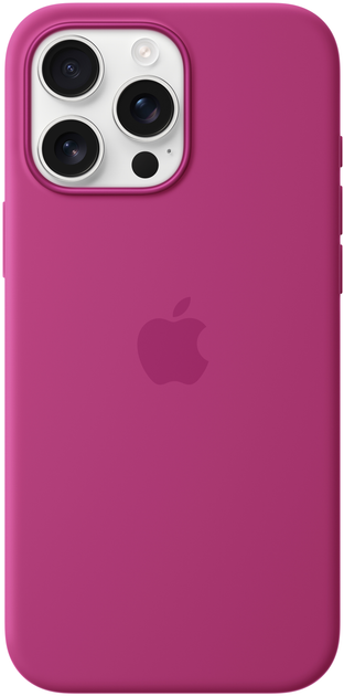 Apple Silicone MagSafe для Apple iPhone 16 Pro Max Fuchsia
