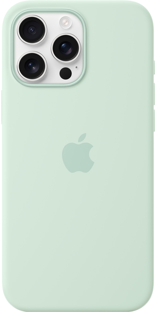 Apple Silicone MagSafe для Apple iPhone 16 Pro Aquamarine