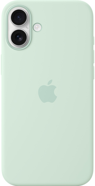 Apple Silicone MagSafe для Apple iPhone 16 Aquamarine