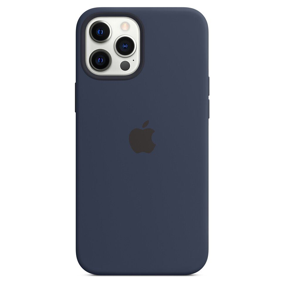 Silicone Case with MagSafe для Apple iPhone 12 pro max Deep Navy