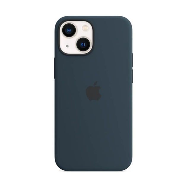 Silicone Case with MagSafe для Apple iPhone 13 Abyss Blue