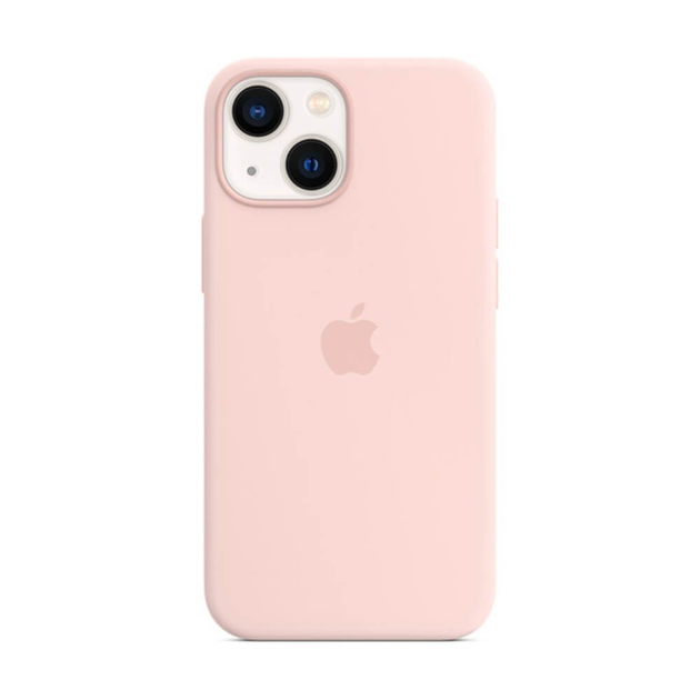 Silicone Case with MagSafe для Apple iPhone 13 Chalk Pink