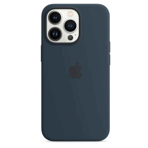 Silicone Case with MagSafe для Apple iPhone 13 Pro Abyss Blue