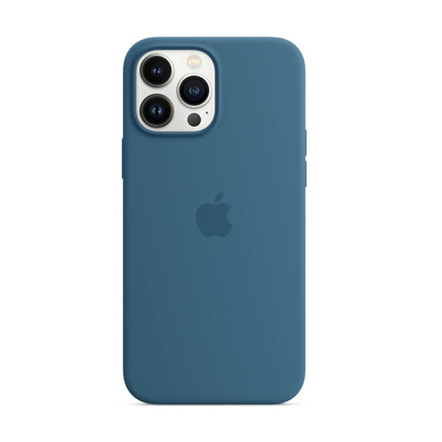 Silicone Case with MagSafe для Apple iPhone 13 Pro Blue Jay