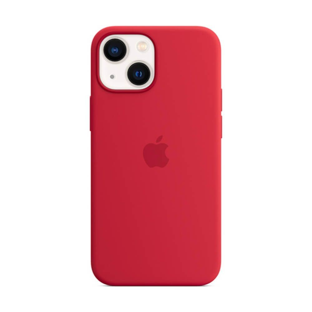 Silicone Case with MagSafe для Apple iPhone 13  Red