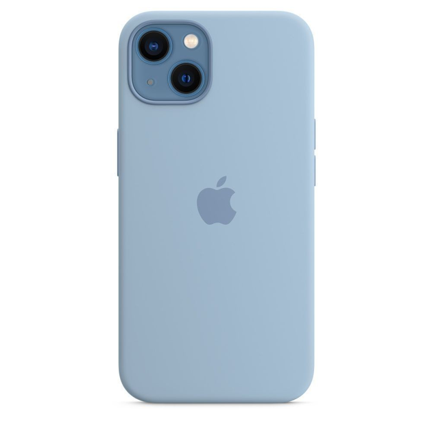 Silicone Case with MagSafe для Apple iPhone 13 Blue Fog