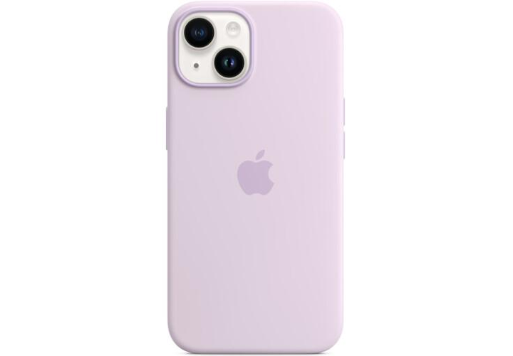 Silicone Case with MagSafe для Apple iPhone 14 Plus Lilac