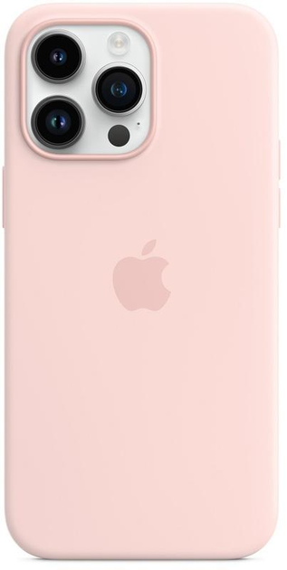 Silicone Case MagSafe для Apple iPhone 14 Pro Chalk Pink