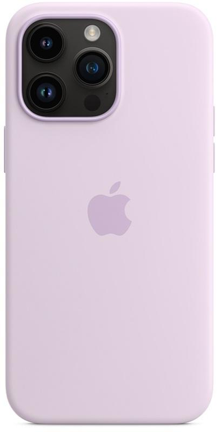 Silicone Case MagSafe для Apple iPhone 14 Pro Lilac
